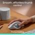 Logitech ERGO M575S Wireless Trackball Mouse – White